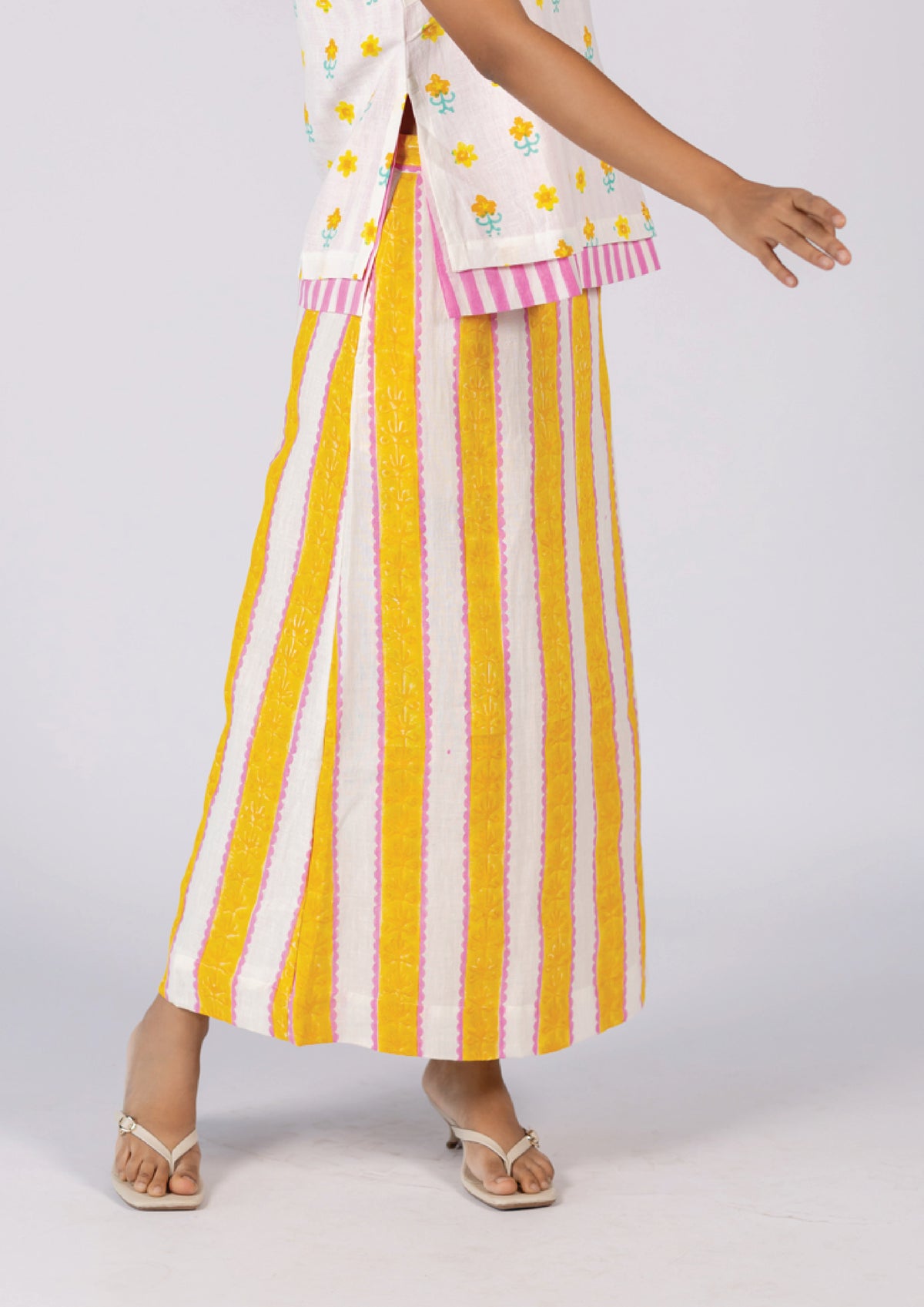 Buttercup Stripe Skirt