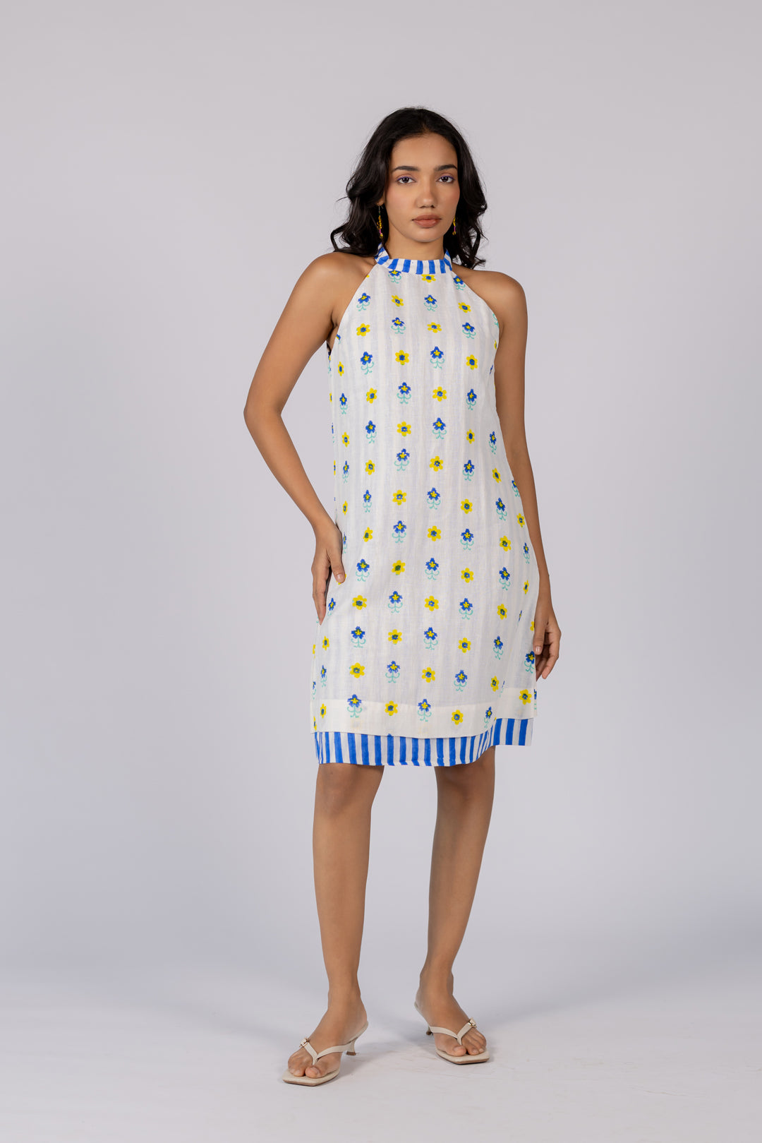 Bellflower Halter Dress