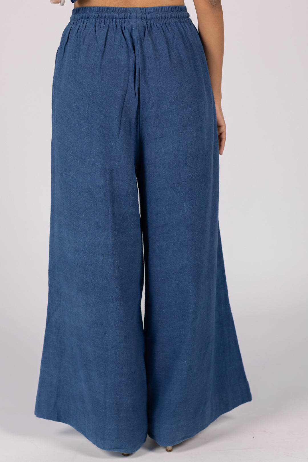 Indigo Linen Pant