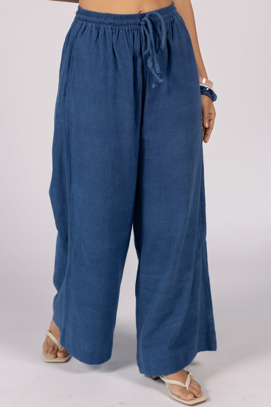Indigo Linen Pant