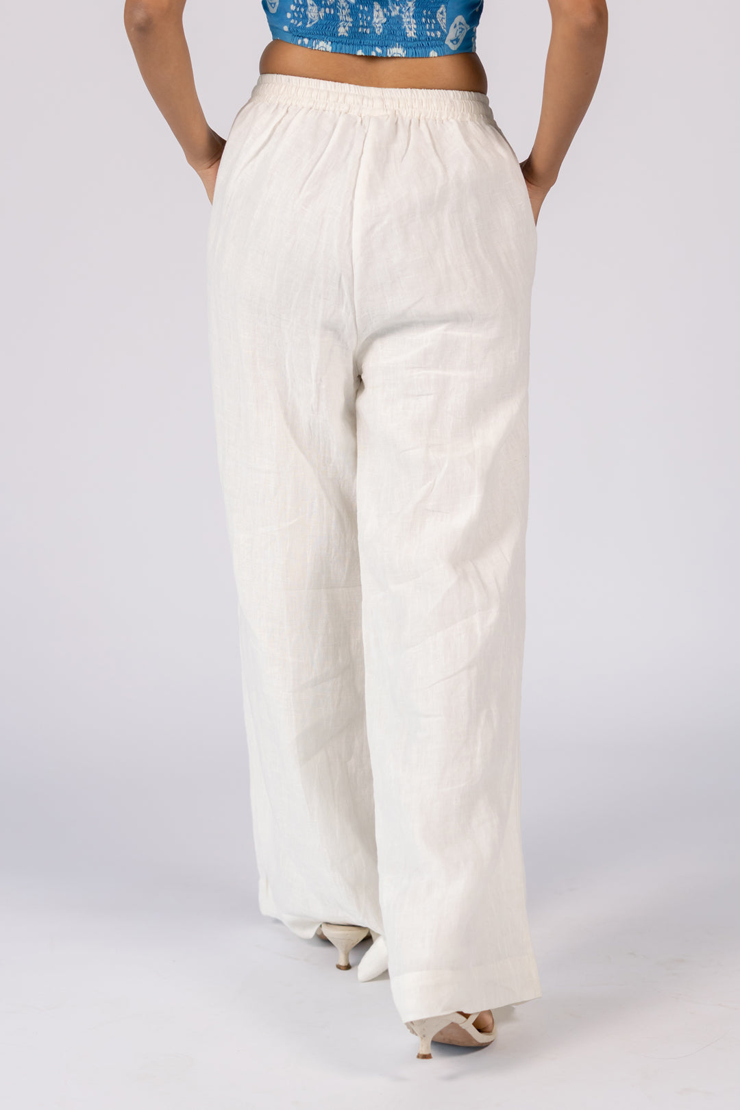 White Linen Pant