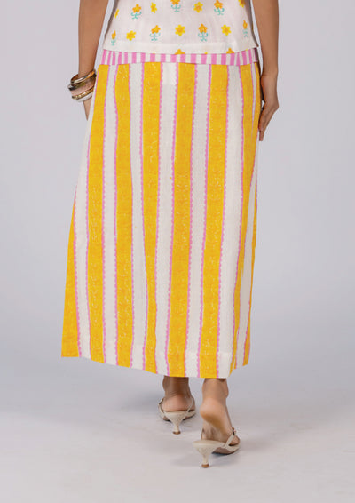 Buttercup Stripe Skirt