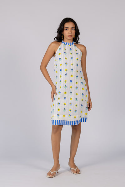 Bellflower Halter Dress