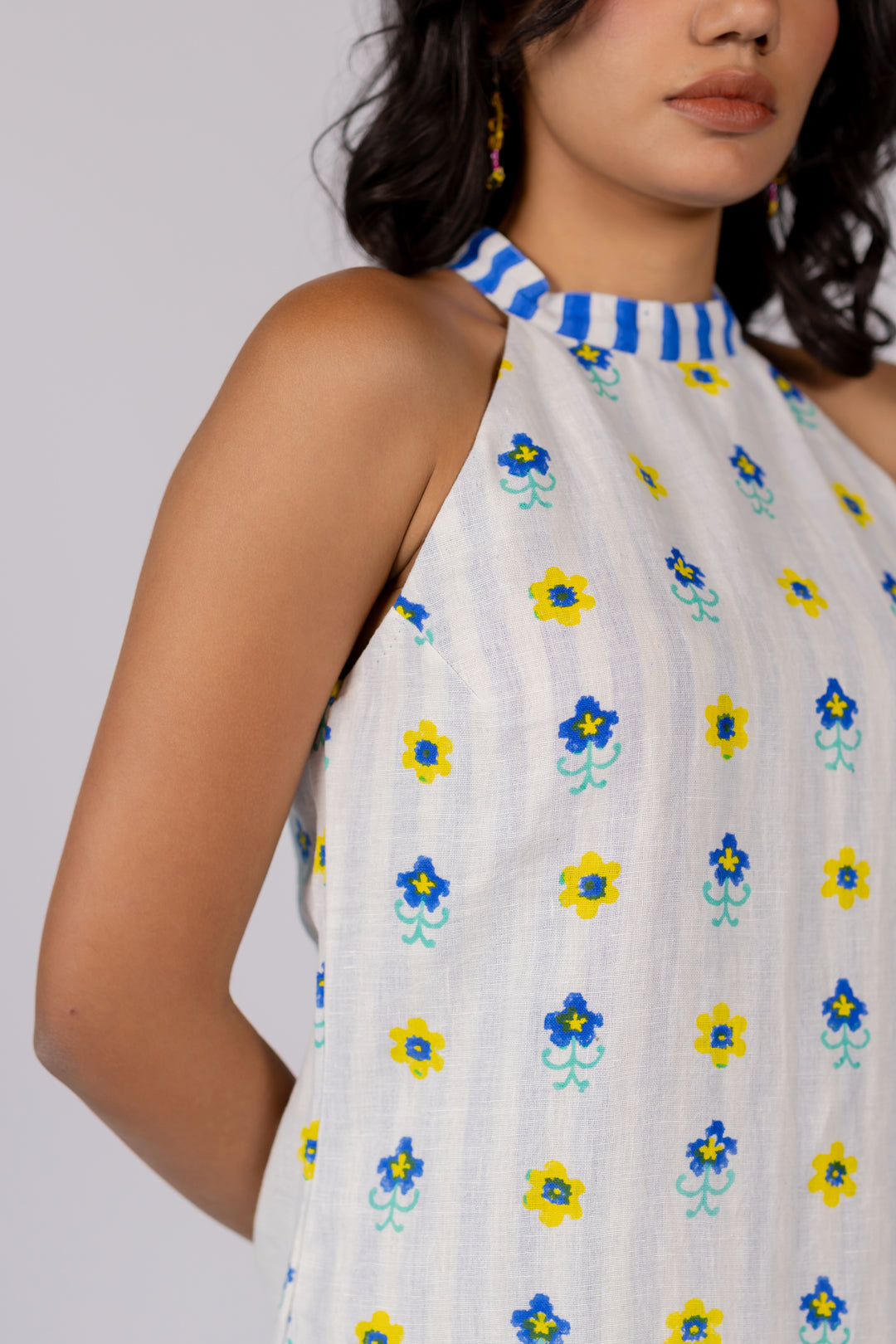 Bellflower Halter Dress
